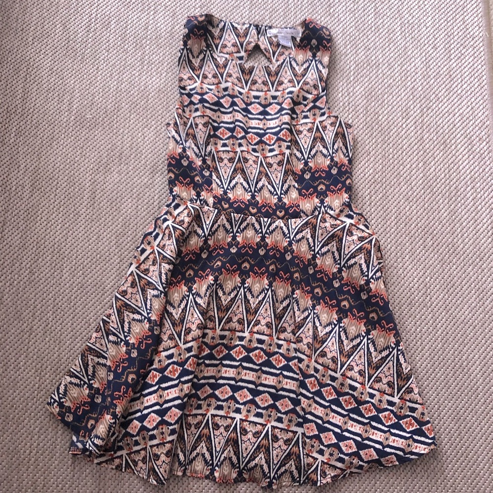 Aztec Pattern Dress